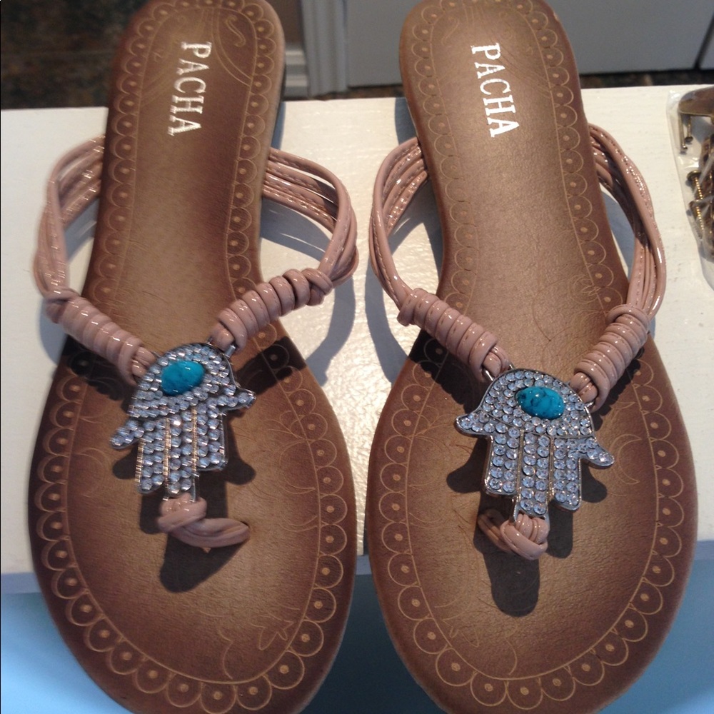 PACHA Hamsa Sandals